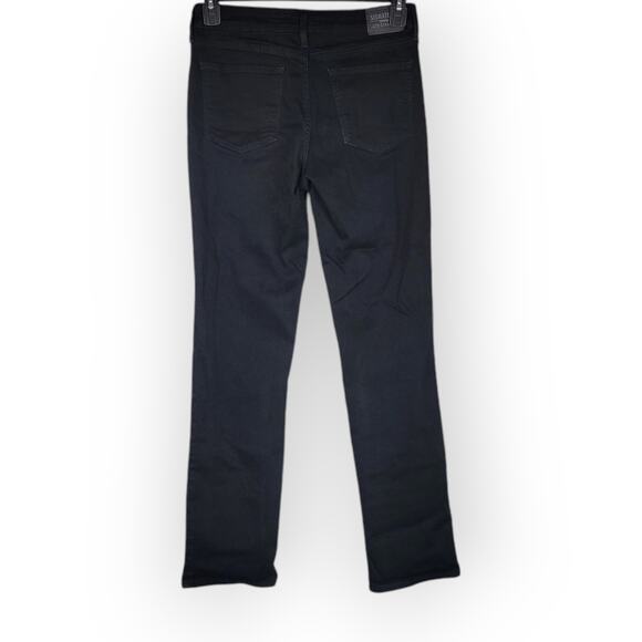 Levi Strauss Signature Straight Leg Black Jeans Size 6M Classic Western Festival - Picture 3 of 9